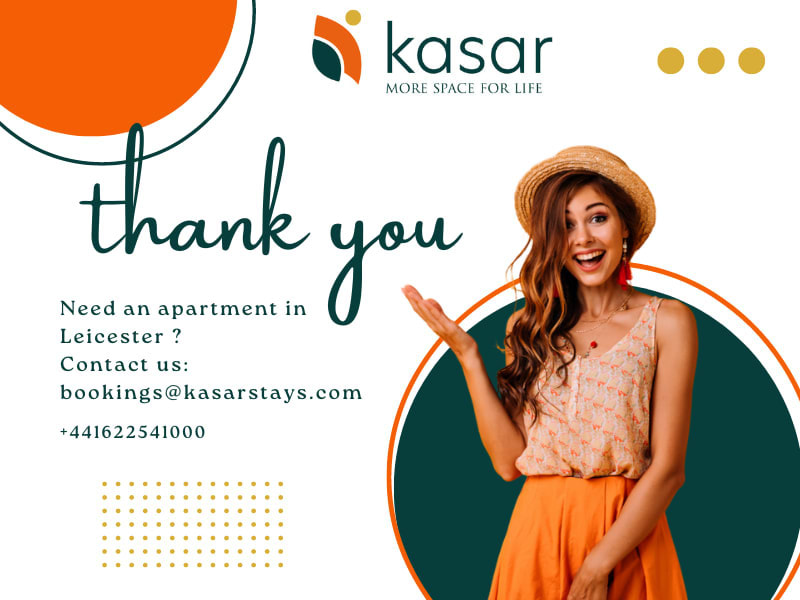 Need an apartment in Leicester  Contact us bookings@kasarstays.com